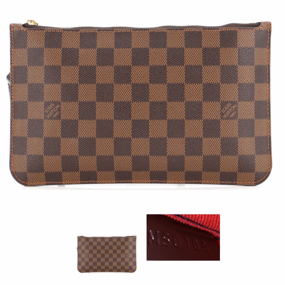 ❣️Louis Vuitton Neverfull Pochette Damier Large